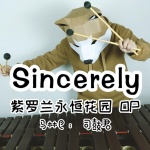 「Sincerely」marimba