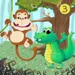 小嘴鳄鱼和大嘴猴子3