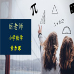 丽老师小学数学素养系列微课2