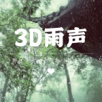 01【冰雹雨】3D雨声.白噪音