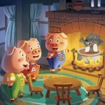 三只小猪睡前故事：寓言故事