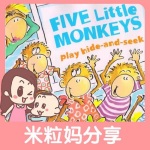 五只小猴子原版英文故事