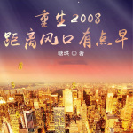 重生2008，距离风口有点早