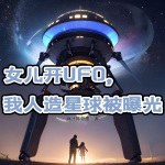 女儿开UFO，我人造星球被曝光|超级科技|科幻