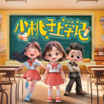 小桃子上学记｜小学二年级爆笑日常|校园儿童成长|轻松日常