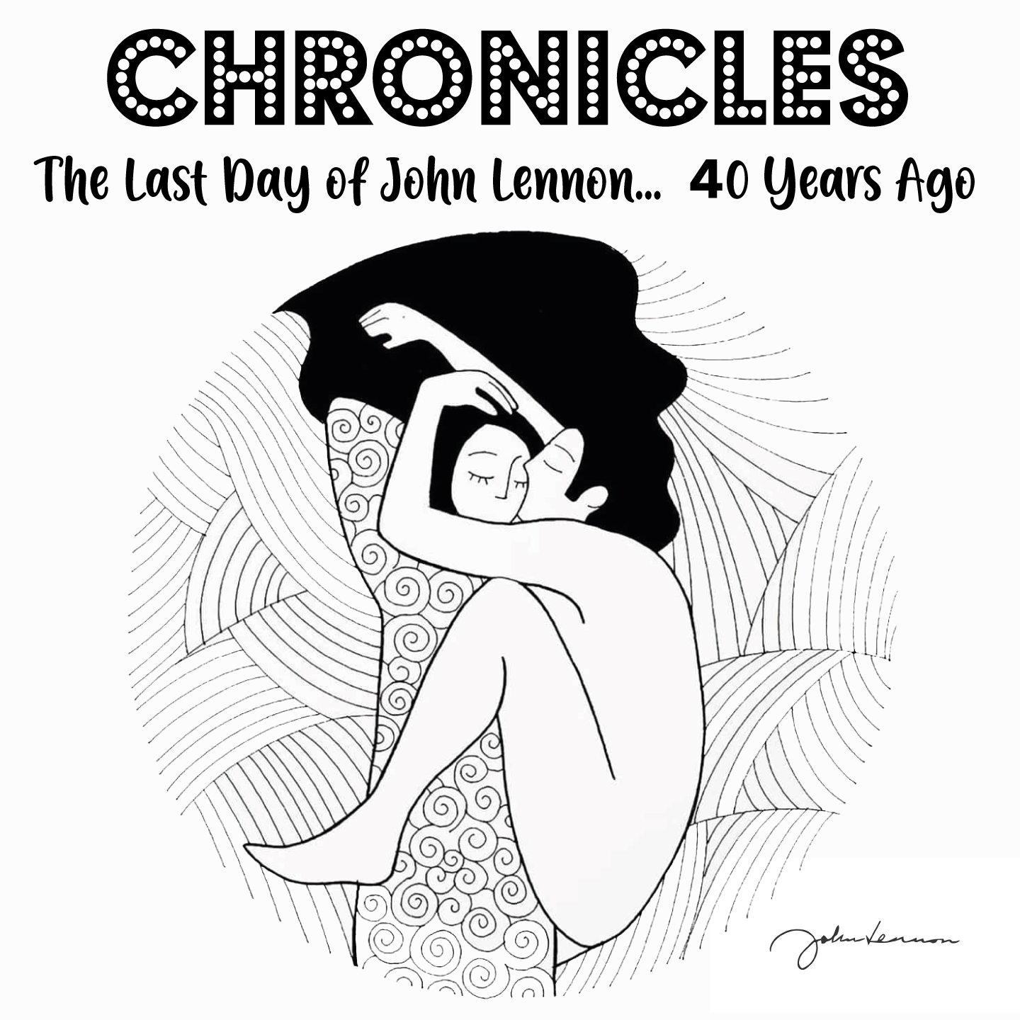约翰列侬漫画头像图片