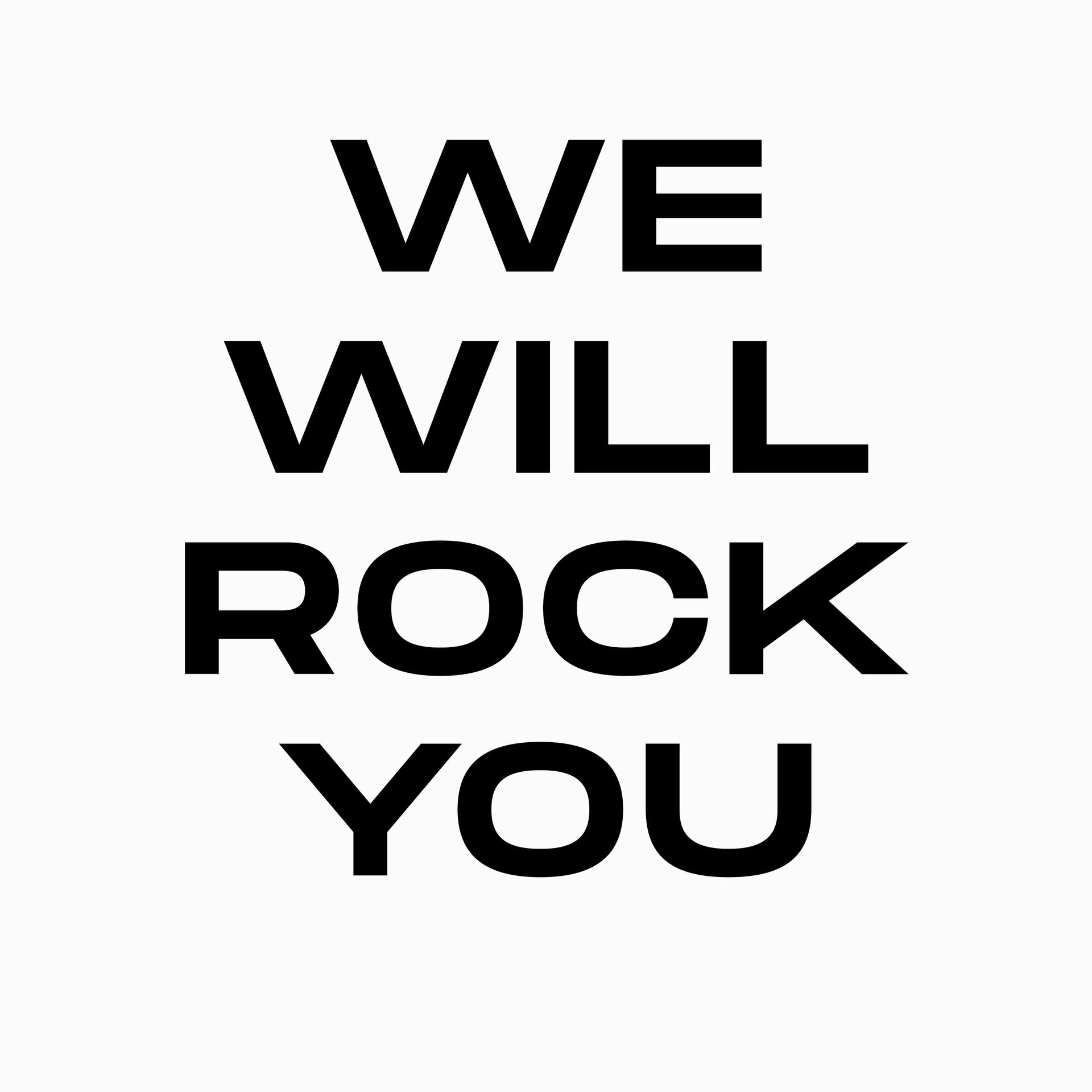 we will rock you歌词图片