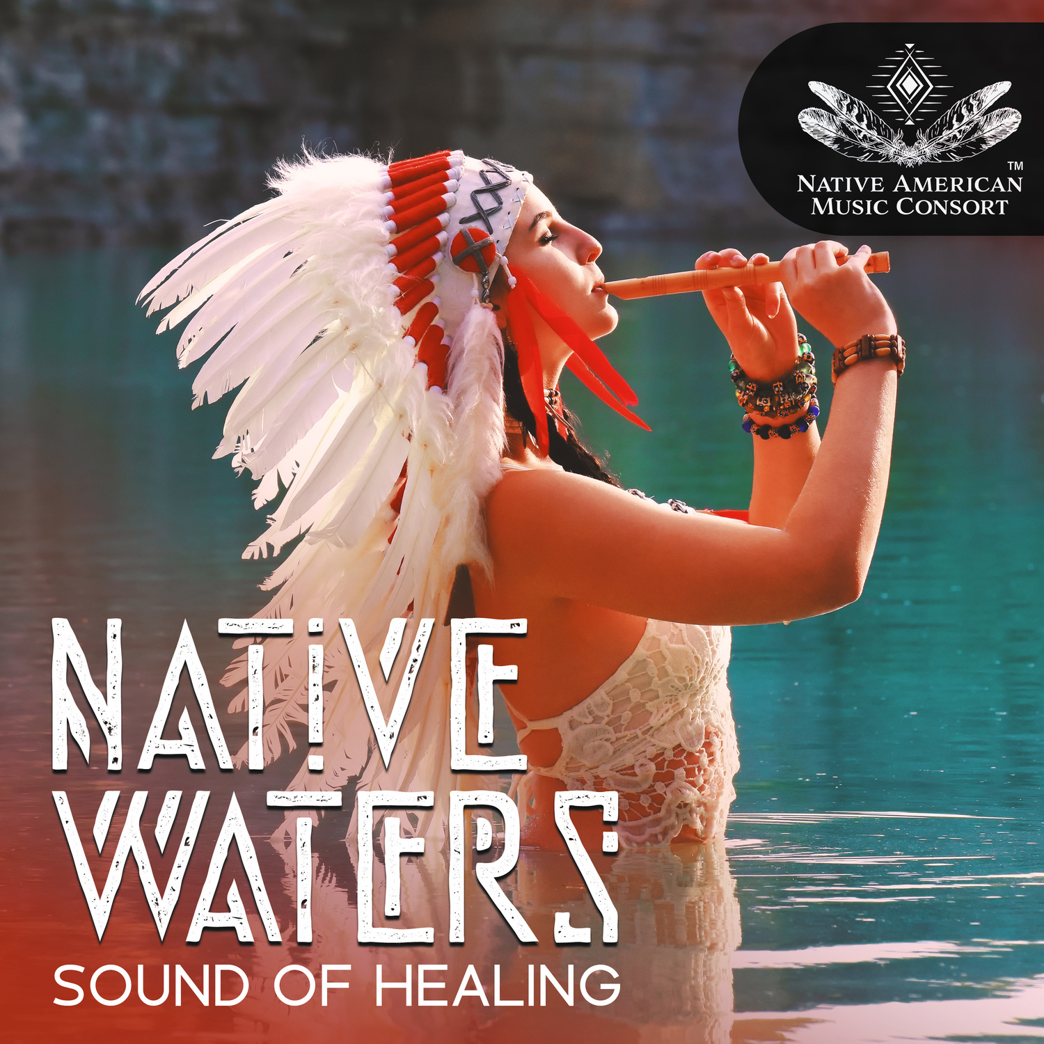 native waters: native indian flute music with the sound of