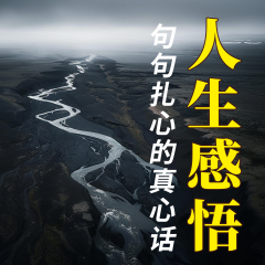 人生感悟：句句扎心的真心话｜那些没人告诉你的生活真相