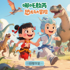 哪吒敖丙恐龍島大冒險(xiǎn)|恐龍故事|兒童睡前故事