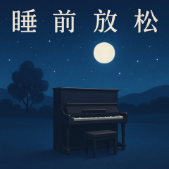 睡前放松钢琴曲|节律同步氛围催眠曲